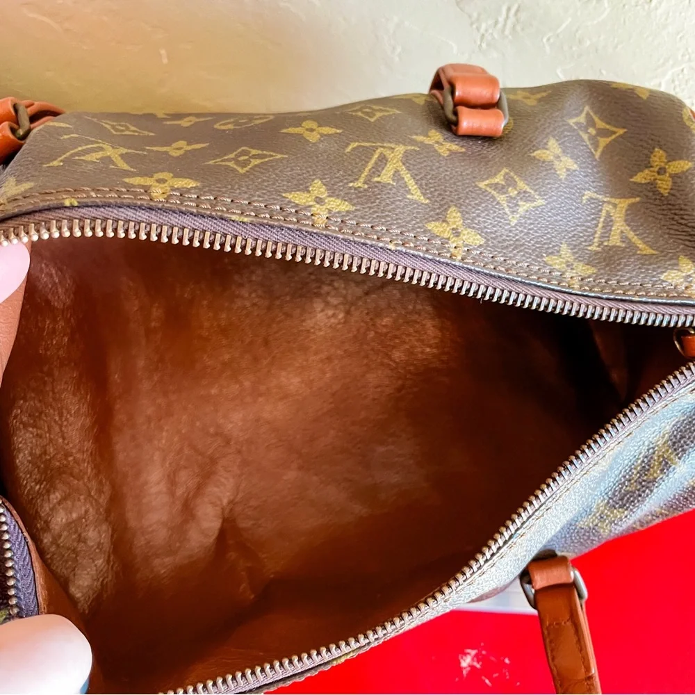 Authentic Louis Vuitton Monogram Papillon 30 Hand Bag Vintage LV Purse Pre-Loved - Picture 11 of 14